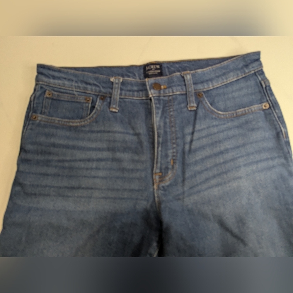 J.Crew Women 9” High Rise Skinny Blue Denim Jeans Size 28 - Picture 5 of 10
